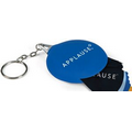 1-Color Plain Key Chain W/Opper Fiber  1-Color Cloth